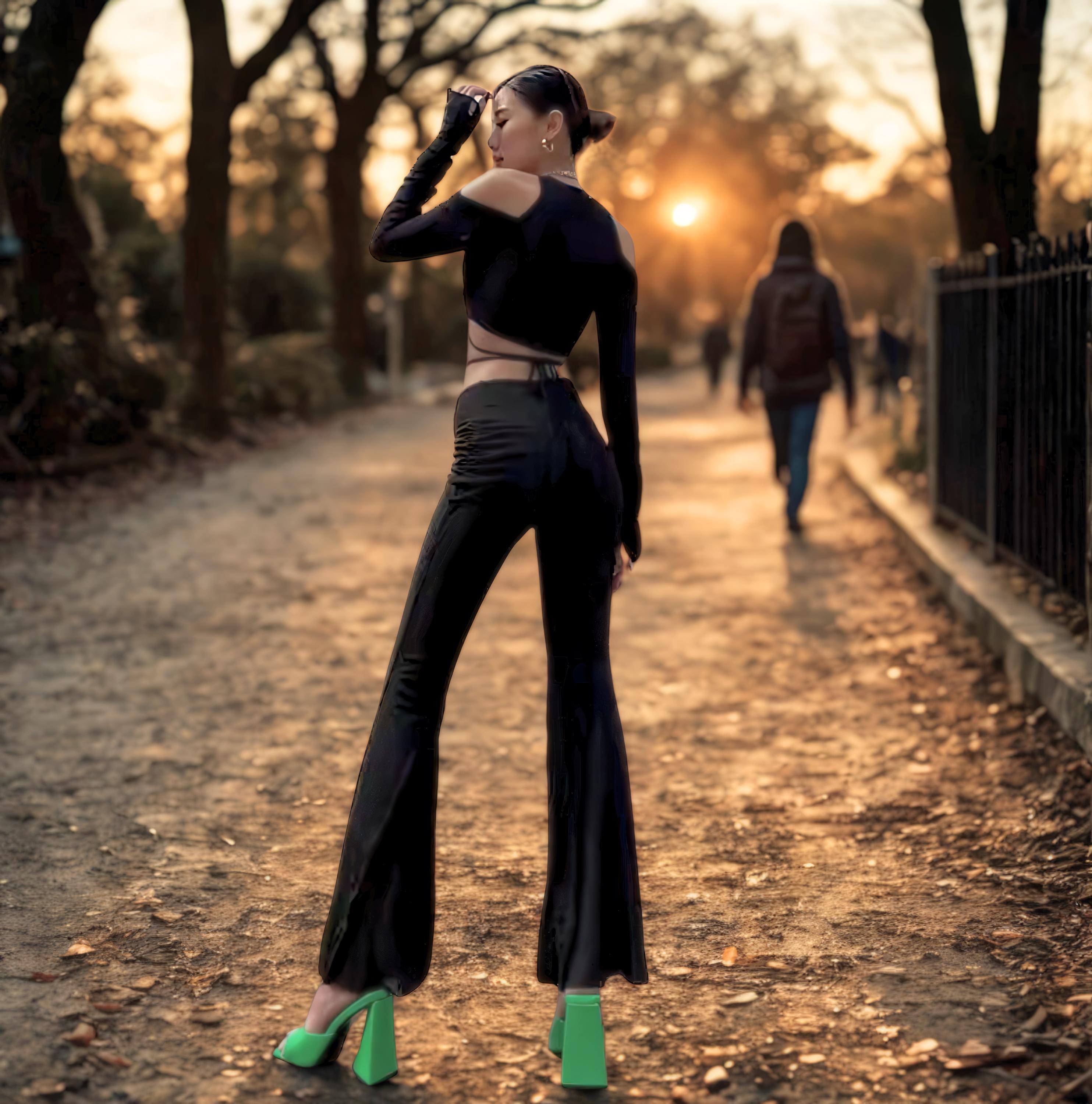 Gothic Mesh Sheer Crop Top – Sexy Deep V-Neck Off-Shoulder Bandage Long Sleeve Y2K Streetwear Tee for Women