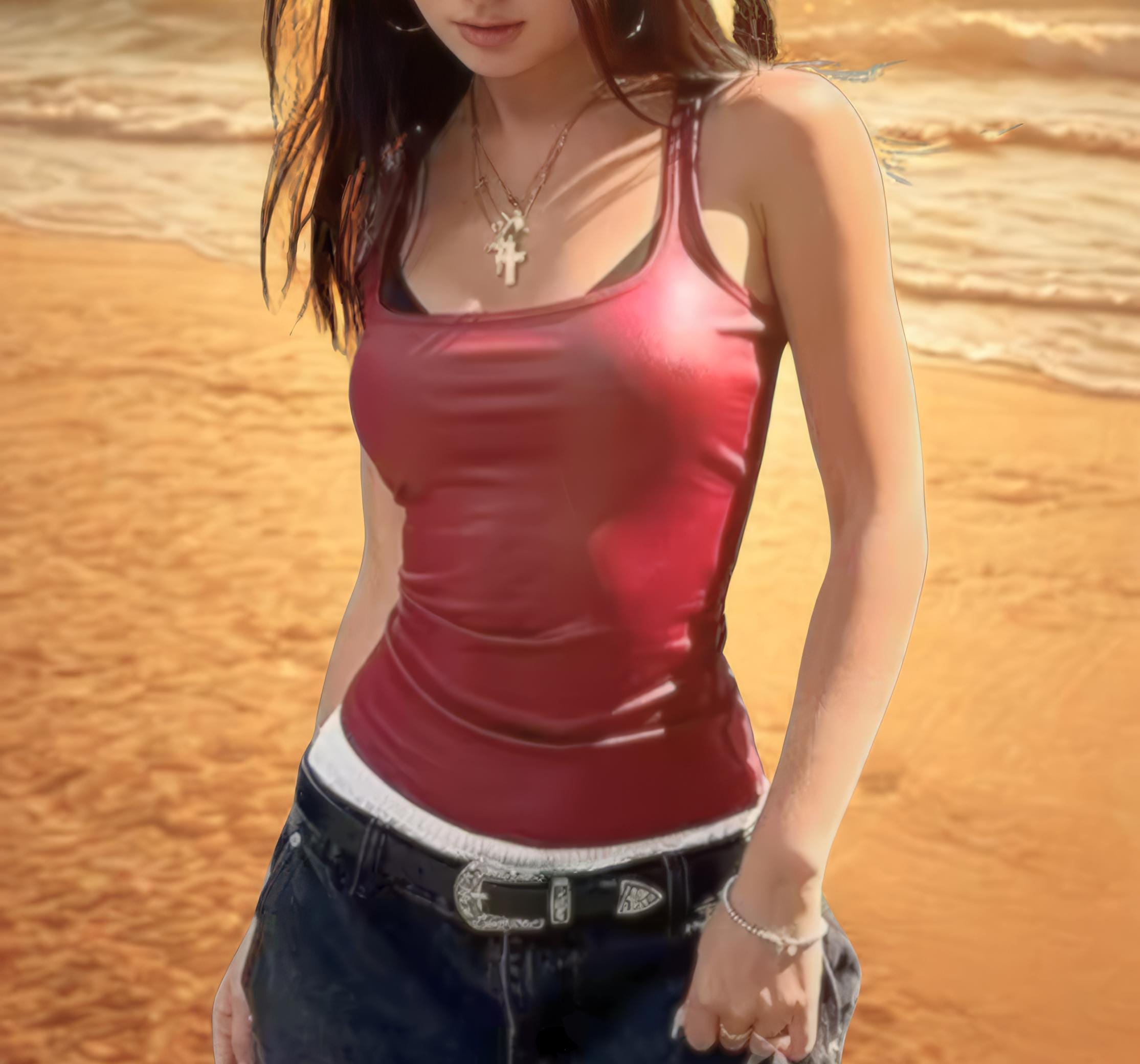 Y2K Sleeveless Tank Top: Edgy Fashion Camisole Mall goth alt emo